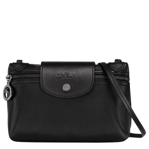 Le Pliage Xtra XS Crossbody bag Black Leather Longchamp US