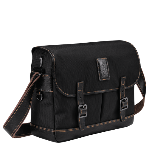 Boxford Bolso bandolera L , Lona reciclada - Negro - Vista 3 de 4