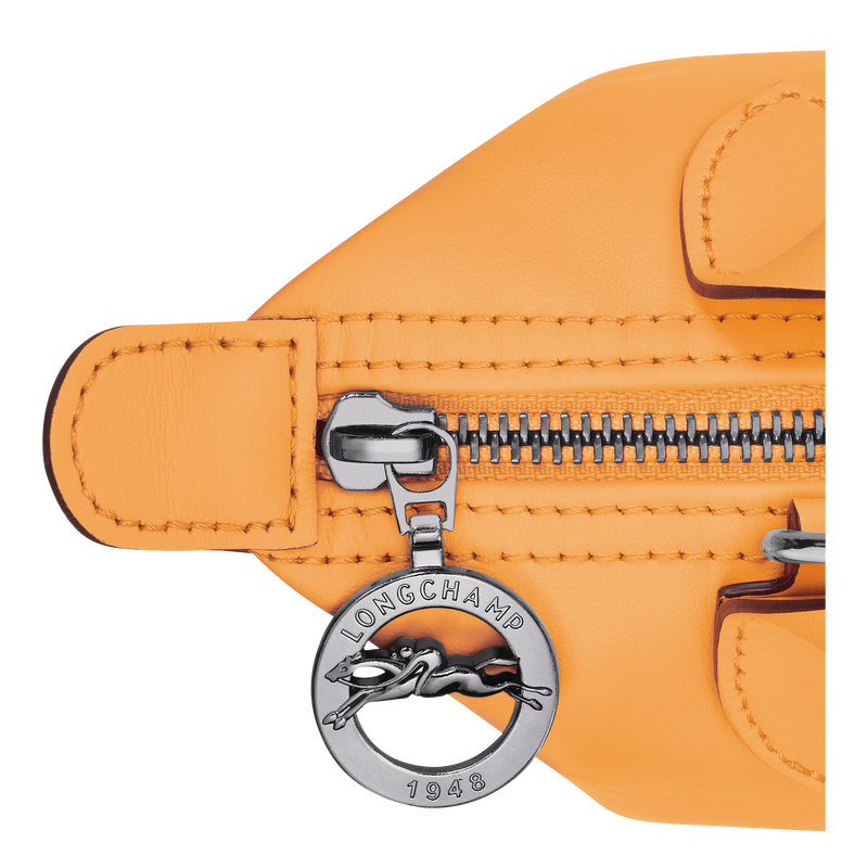 Le Pliage Xtra XS Handbag Apricot Leather Longchamp SG