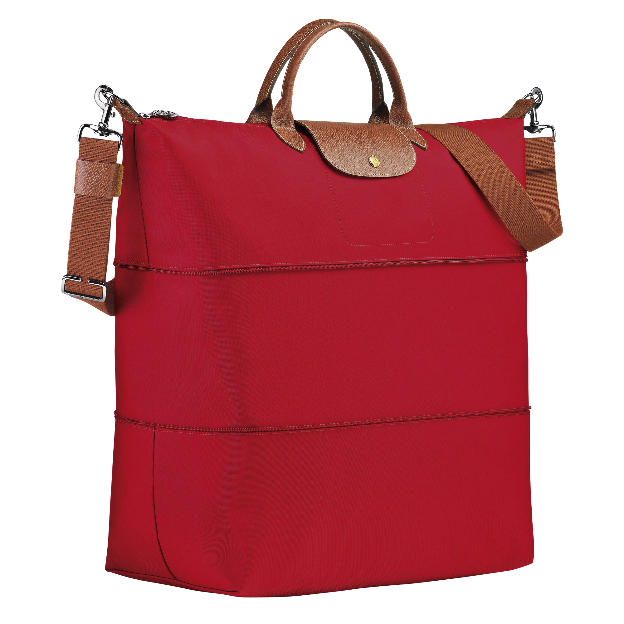 Travel bag expandable Le Pliage Red 