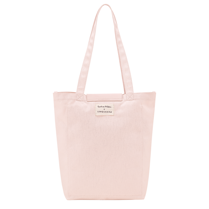 Caroline H&eacute;lain x Longchamp M Tote bag , Ballet - Canvas  - View 3 of 5