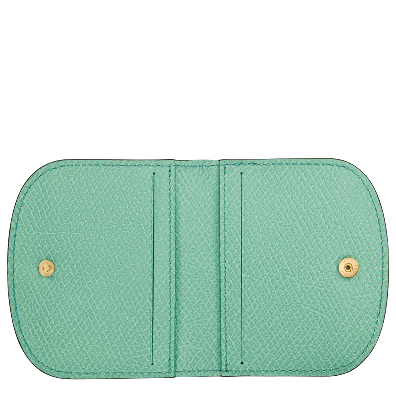 エピュレ カードホルダー , ミント - レザー  - ビュー 3: 4