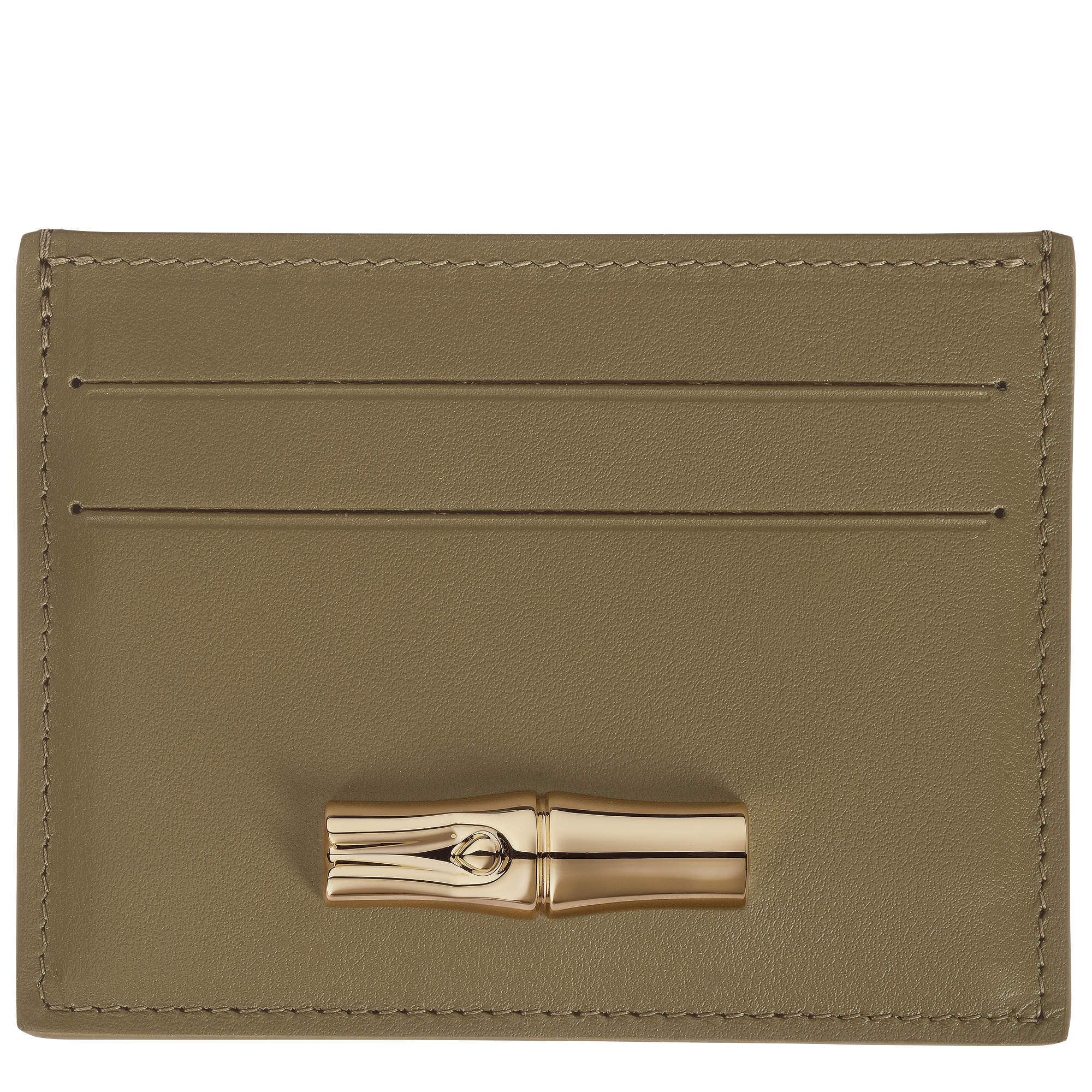 Card holder, Olive - View 1 of
2 - zoom in Le Roseau Card holder, Olive
