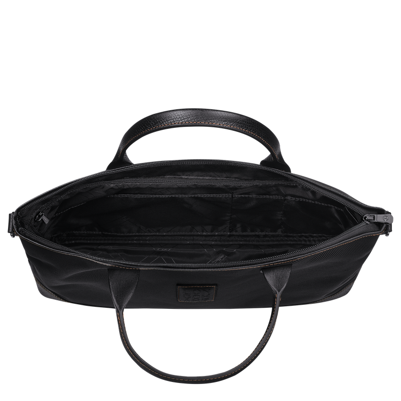 Boxford S Briefcase , Black - Canvas  - View 5 of 5