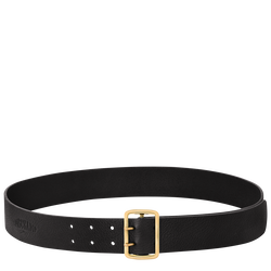 Spring/Summer 2024 Collection Ladies' belt , Black - Leather