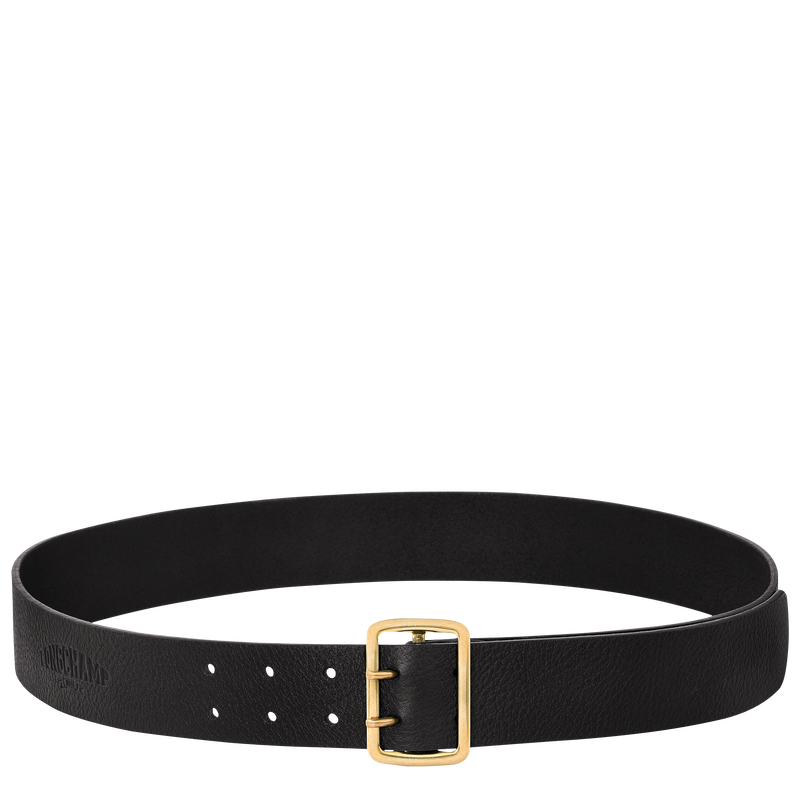 Spring/Summer 2024 Collection Ladies' belt , Black - Leather  - View 1 of  2