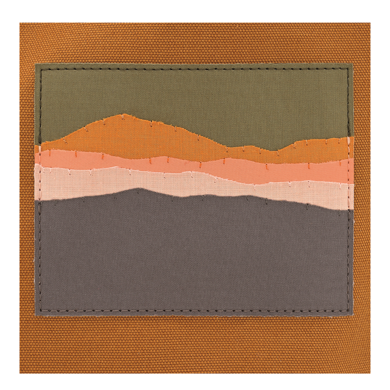 Caroline H&eacute;lain x Longchamp M Tote bag , Caramel - Canvas  - View 5 of 5