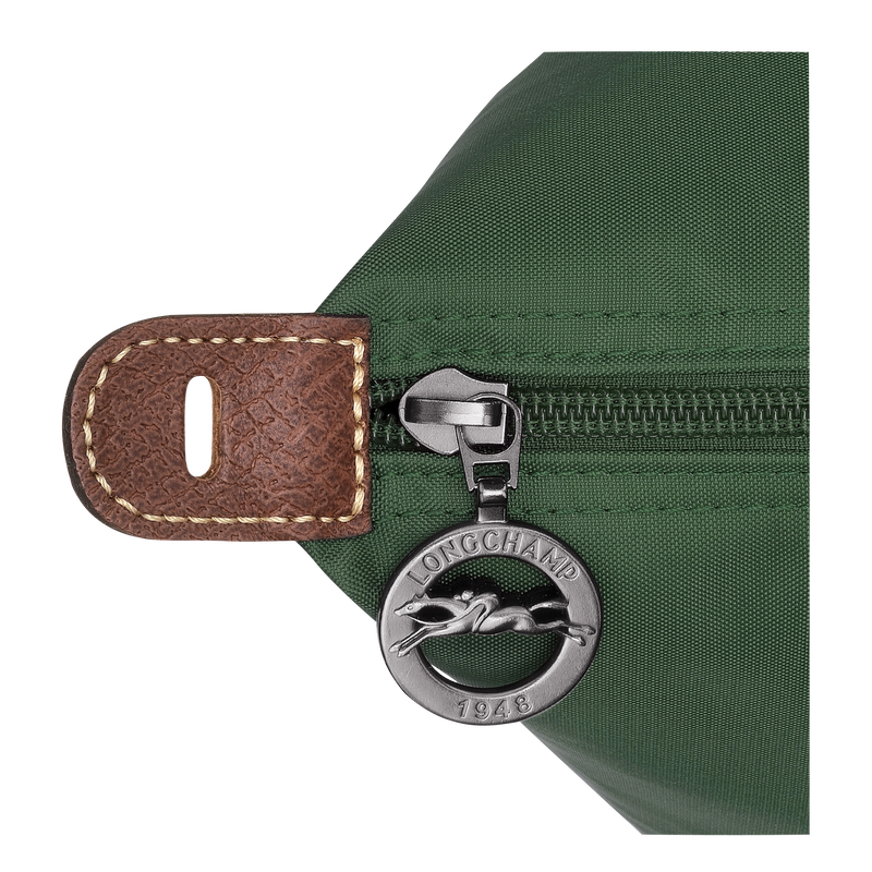 Le Pliage Original L Travel bag , British Green - Recycled canvas  - View 6 of 7
