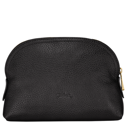 Le Foulonné Pouch , Black - Leather - View 3 of  3