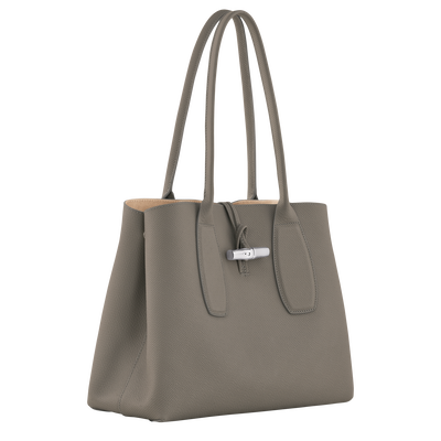 Longchamp roseau leather shoulder tote outlet