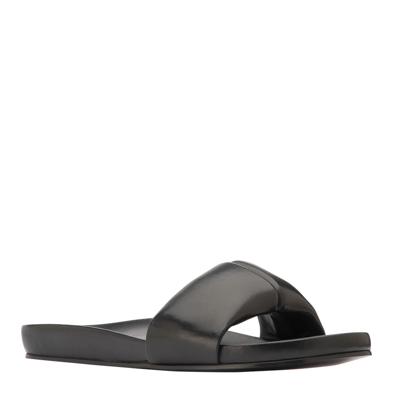 Roseau Mules , Black - Leather  - View 2 of 3