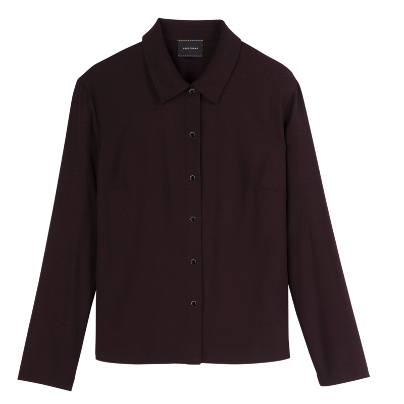 襯衫 , 酒紅色 - OTHER  - 查看 1 1