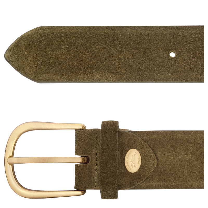 Cinto para homem Archive , Pele - Azeitona  - Vista 3 de  3