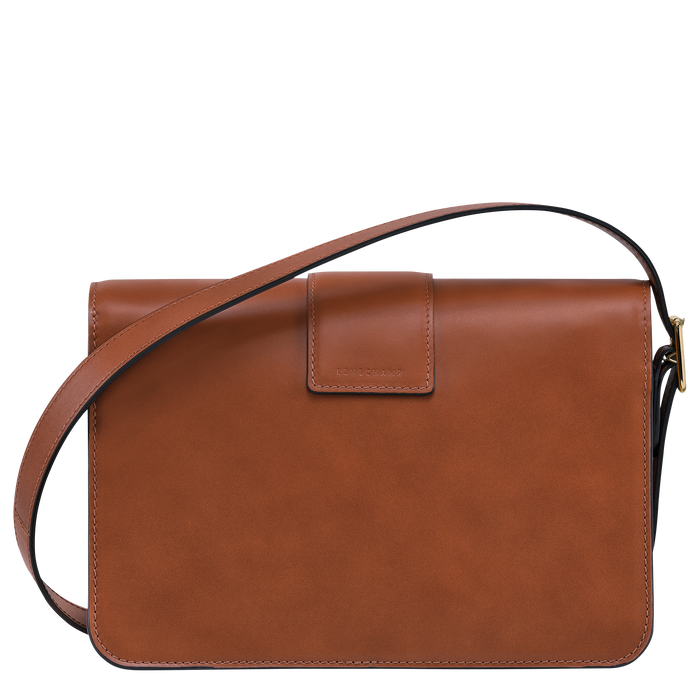 Box-Trot Crossbody bag M, Cognac