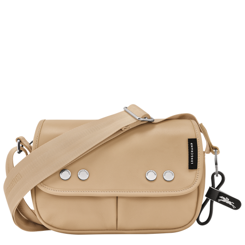 Très Paris Crossbodytas S , Beige - Leder - Weergave 1 van  4