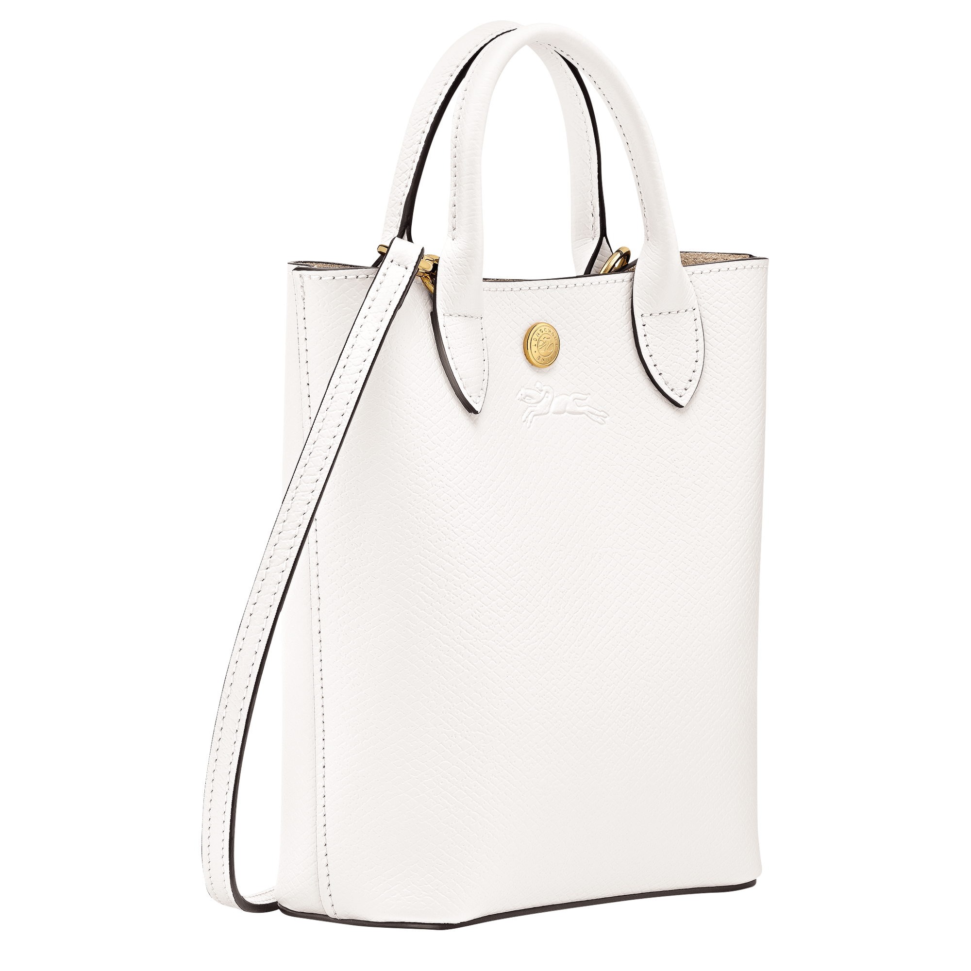 Tote bag XS, White - View 3 of
6 - zoom in Épure Tote bag XS, White