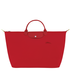 Reisetasche S Le Pliage Green , Recyceltes Canvas - Tomato