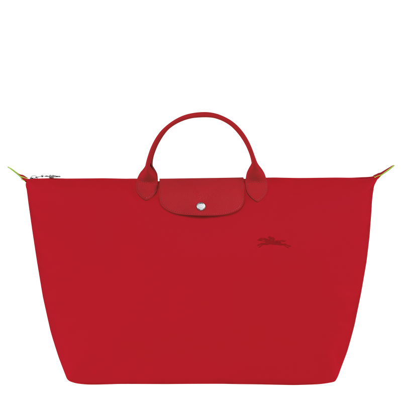 Le Pliage Green S Travel bag , Tomato - Recycled canvas  - View 1 of  7