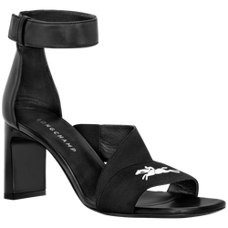 La Baronne Zapatos de tacón , Cuero - Negro