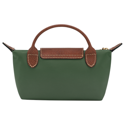 Le Pliage Original 附提把的小袋子, 英式綠色
