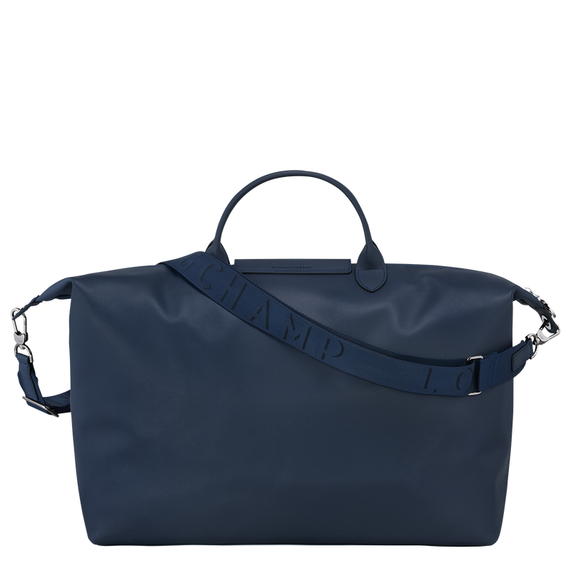 Le Pliage Xtra S Travel bag , Navy - Leather  - View 4 of 5