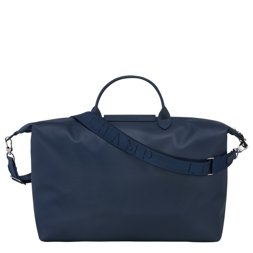 Le Pliage Xtra S Travel bag , Navy - Leather - View 4 of  5