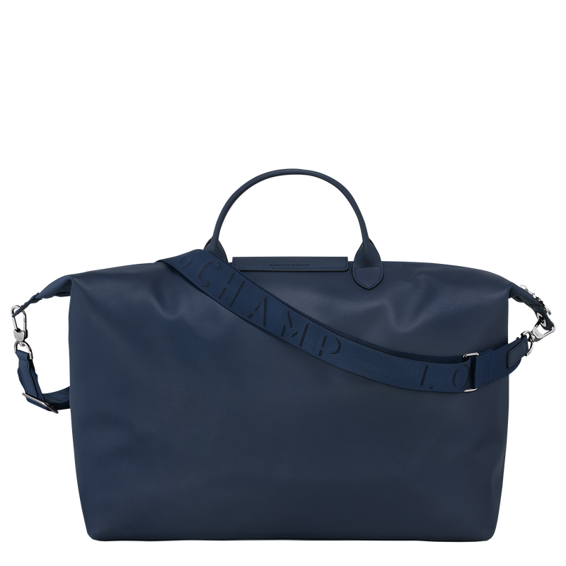 Le Pliage Xtra S Travel bag , Navy - Leather  - View 4 of  5