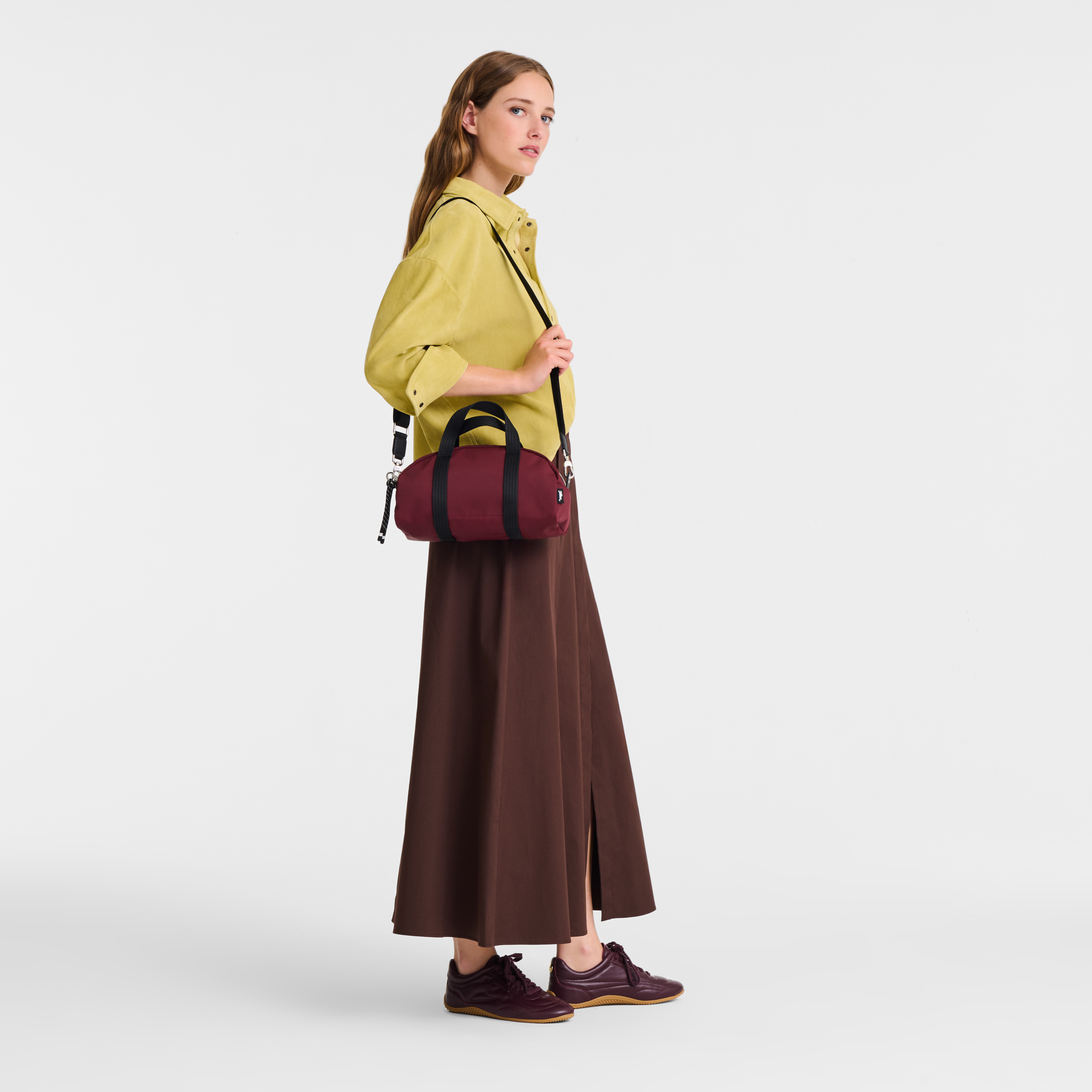 Le Pliage Energy Borsa con manico M,  Amaranto