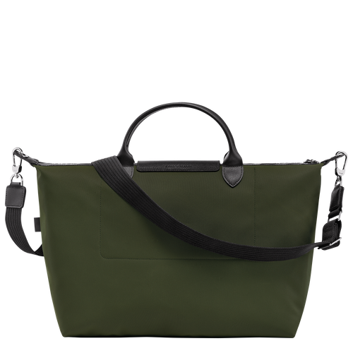 Le Pliage Energy XL Handbag , Khaki - Recycled canvas - View 4 of  6