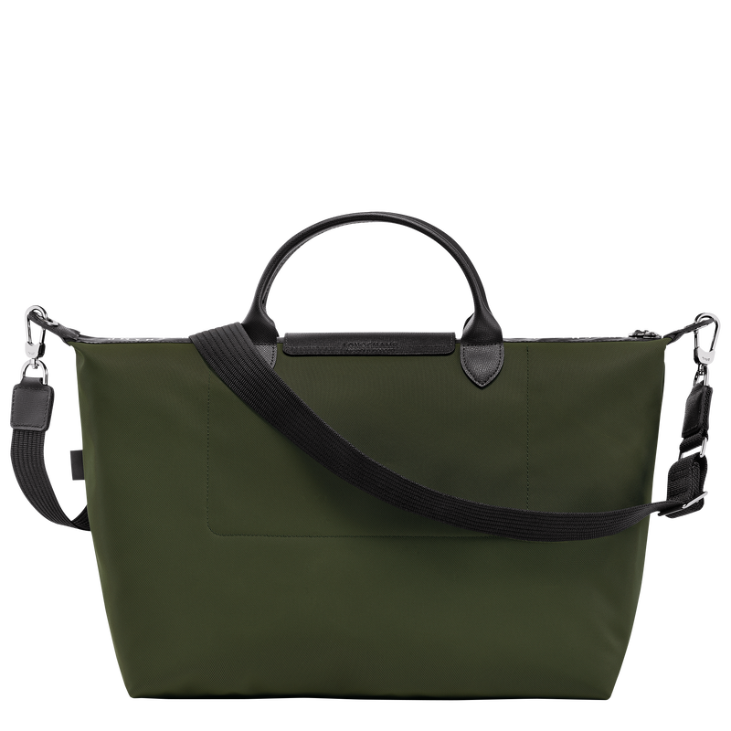 Le Pliage Energy XL Handbag , Khaki - Recycled canvas  - View 4 of 6