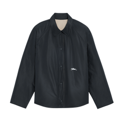 Padded blouson , Black/Paper - Technical taffeta