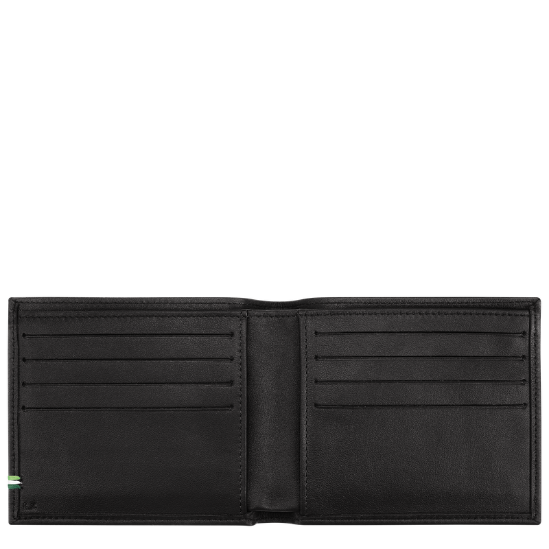 Longchamp sur Seine Wallet , Black - Leather  - View 3 of  3