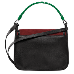 Le Foulonné Crossbody bag M, Mahogany