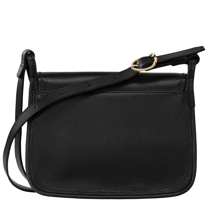 Le Foulonné M Crossbody bag , Black - Leather  - View 4 of  5