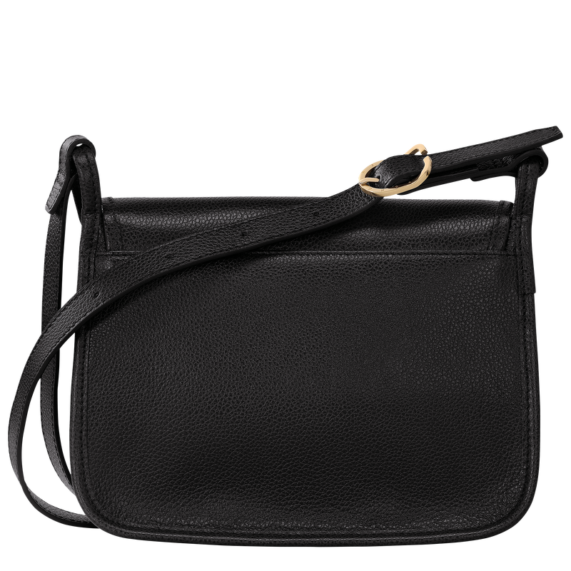 Le Foulonné M Crossbody bag , Black - Leather  - View 4 of  5