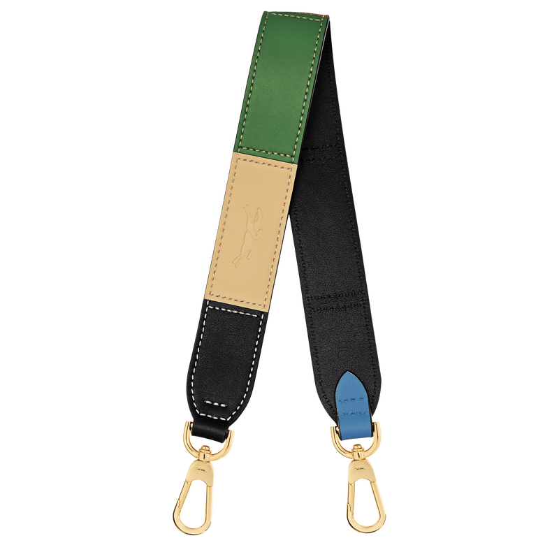 Shoulder strap , Multicolor - Leather  - View 2 of 2