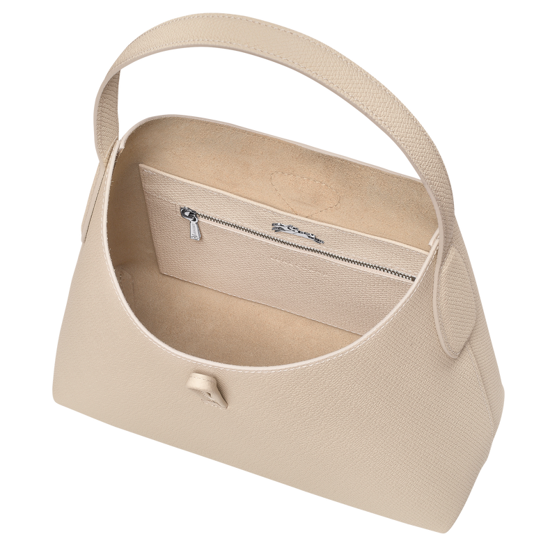 Le Roseau M Hobo bag Paper - Leather | Longchamp US