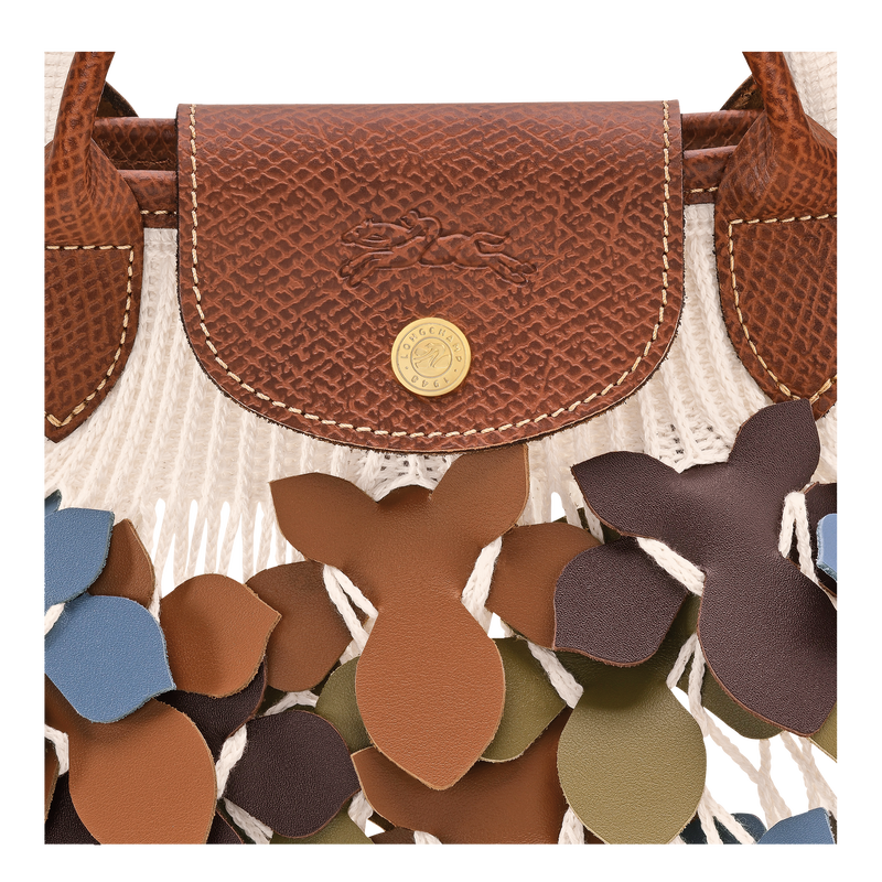 Sac filet L Le Pliage Collection , Toile - Lichen  - Vue 5 de 5
