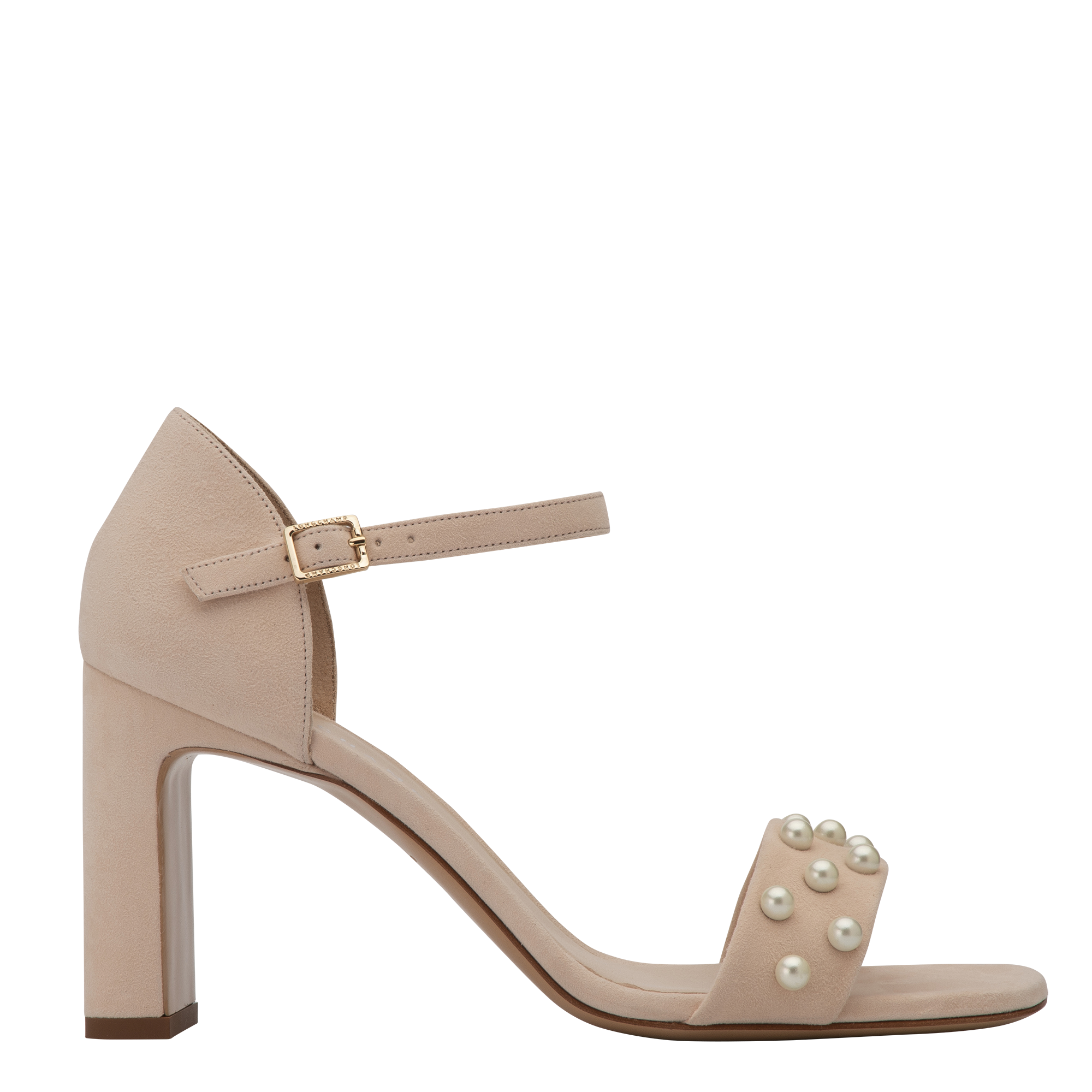 La Baronne Sandali con tacco alto,  Crema