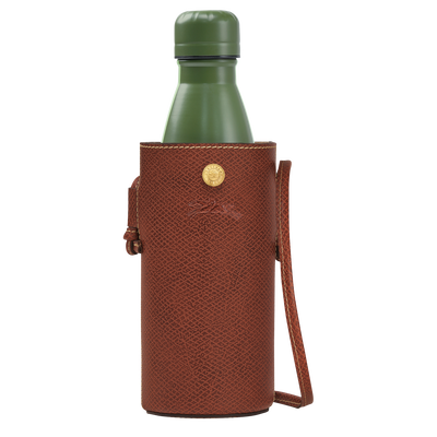Épure Bottle holder , Brown - Leather