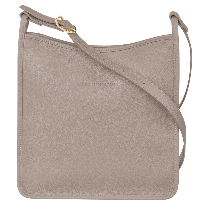 Le Foulonné M Crossbody bag , Turtledove - Leather  - View 1 of  6