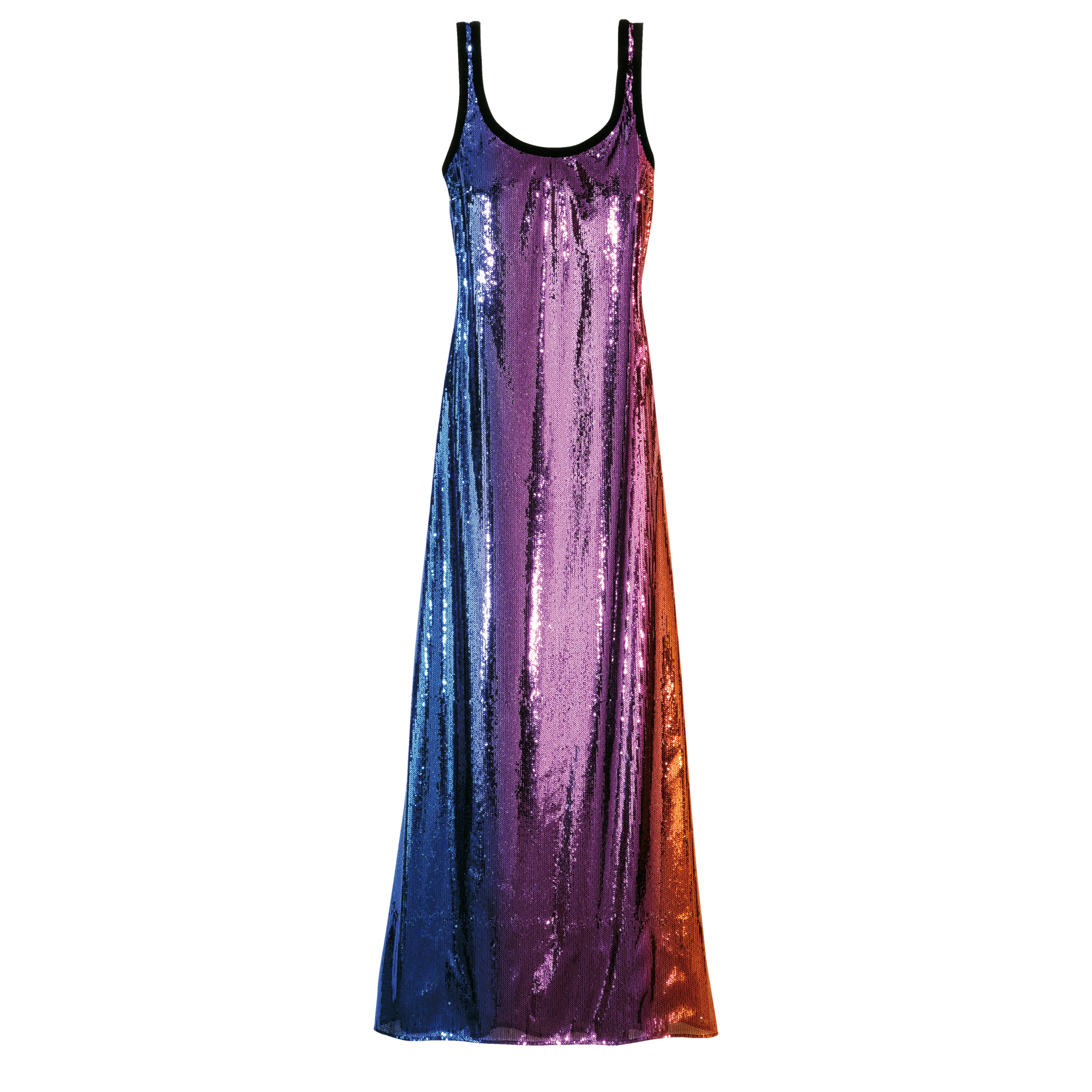 null Long dress, Multicolor