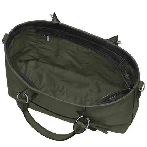 Handtasche L Longchamp 3D , Leder - Khaki - Ansicht 5 von 6