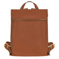 Le Foulonné Backpack , Caramel - Leather