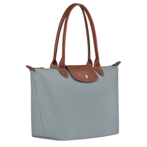 Le Pliage Original M Tote bag , Steel - Recycled canvas - View 3 of  7