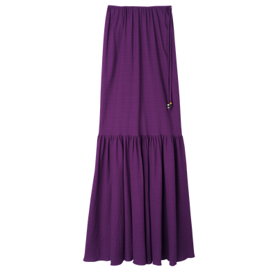 null Jupe longue, Violette