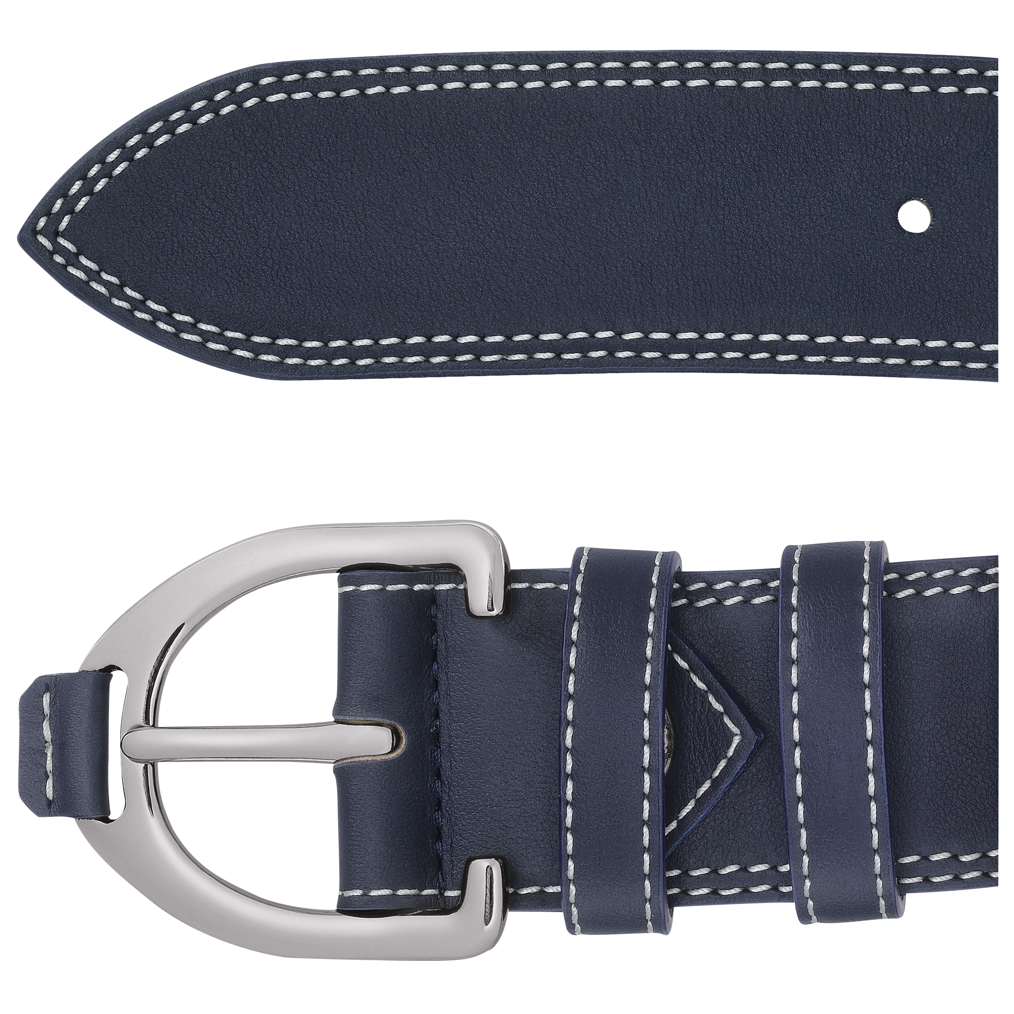 Ladies' belt, Navy - View 3 of
3 - zoom in Le Pliage Xtra Ladies' belt, Navy