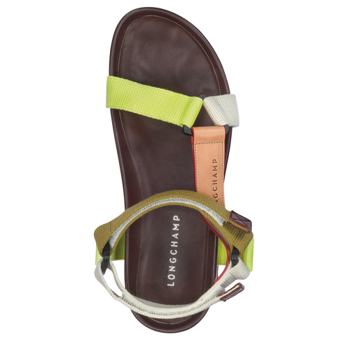 HERBST-WINTER-KOLLEKTION 2023 Flache Sandalen, Bordeaux