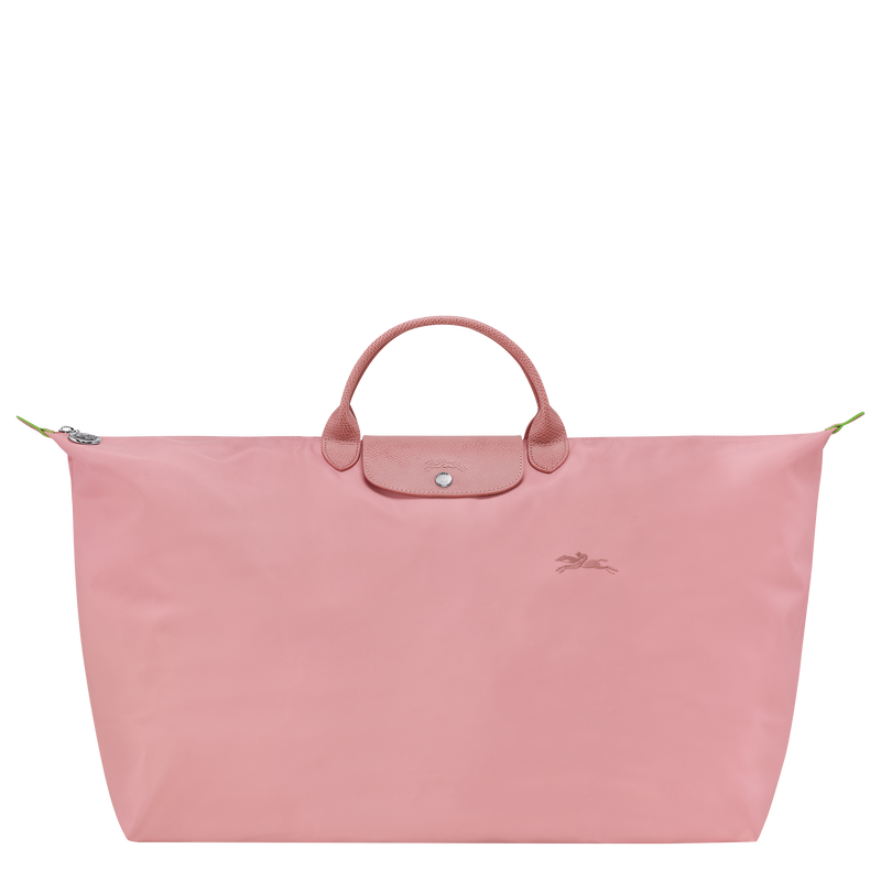 Le Pliage Green 旅行袋 M , 玫瑰粉色 - 再生帆布  - 查看 1 5