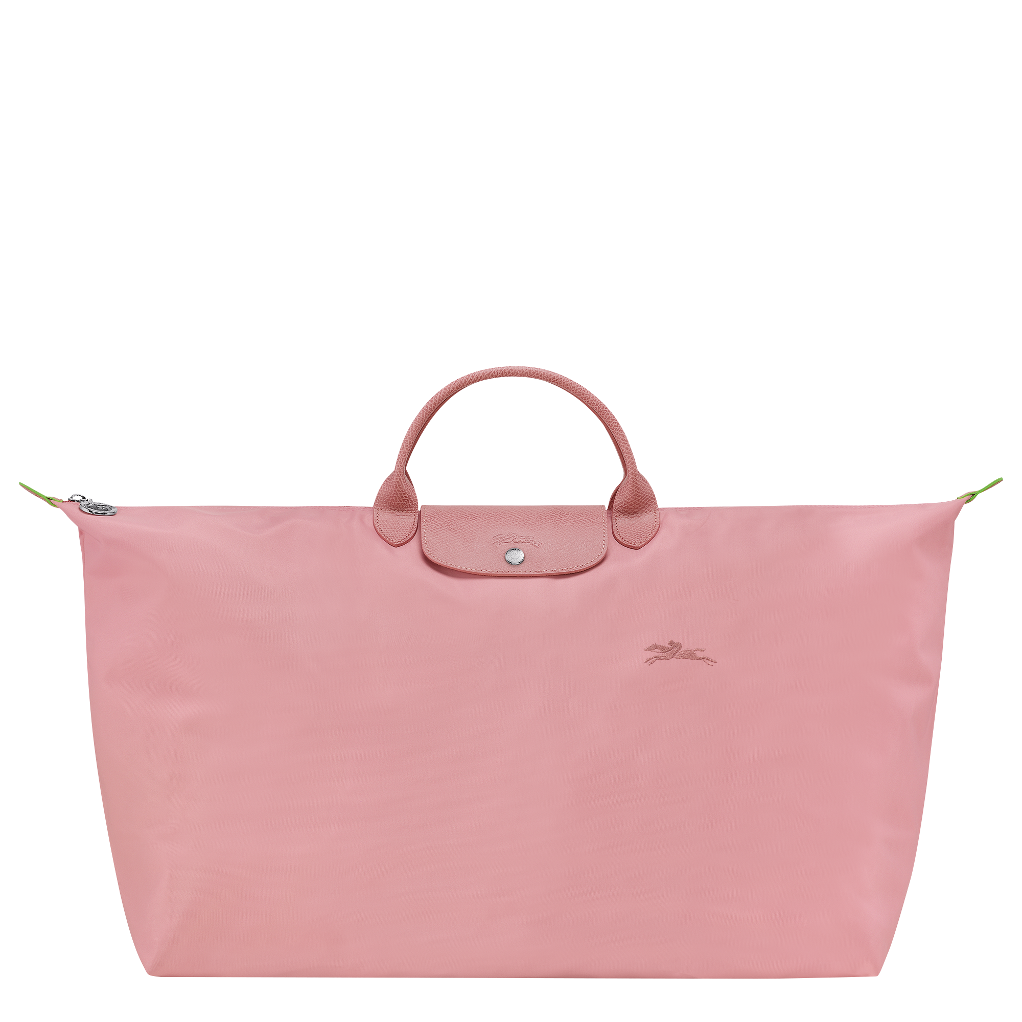 Le Pliage Green Travel bag M, Petal Pink